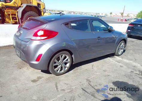 2016 Hyundai Veloster from USA, damaged, VIN KMHTC6AD3GU276972